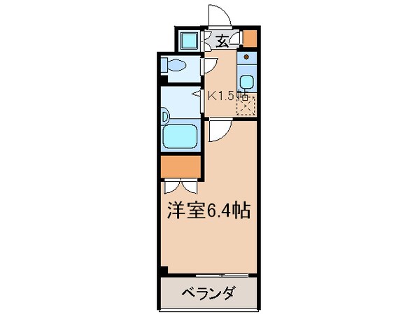 グレ－ス早稲田の物件間取画像